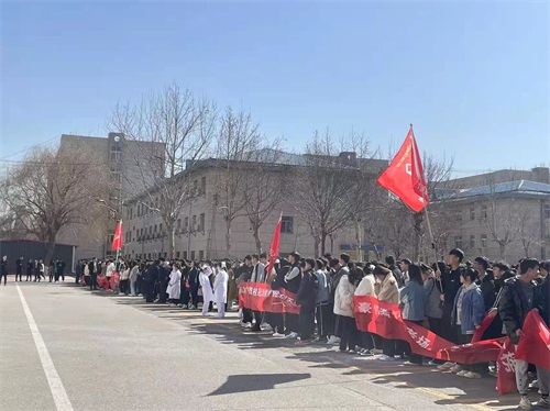 山東省安裝工程技工學校舉辦春考技能誓師大會 山東省安裝工程技工學校舉辦春考技能誓師大會